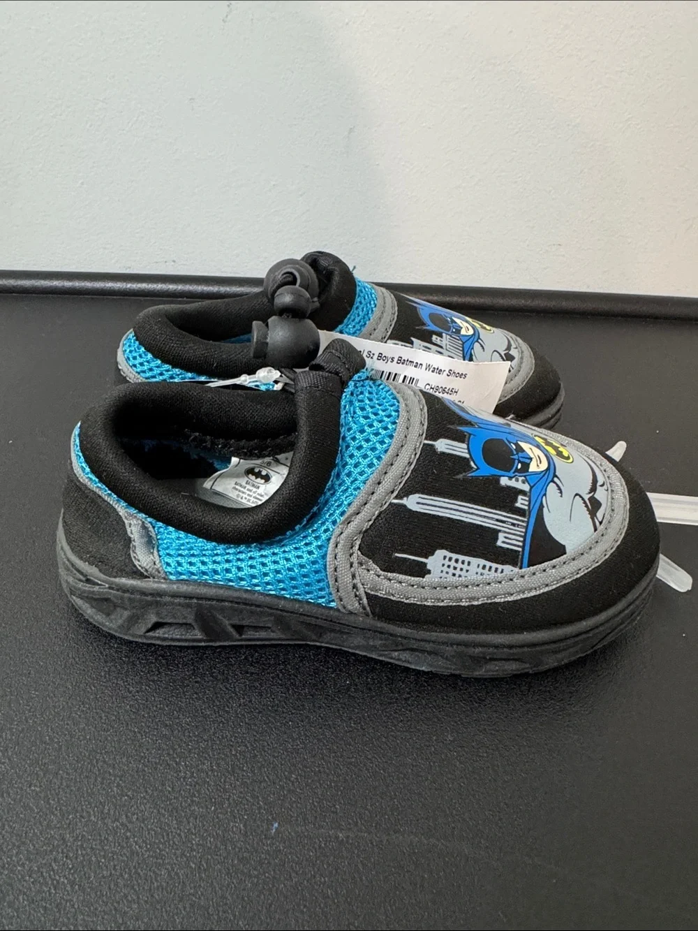 Batman Baby Toddler Boys Water Shoes Size 5/6 New NWT